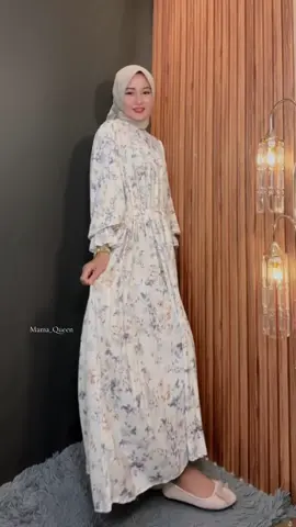 Dress motif blossom blue cantik elegan dipake.. #dress #dressup #OOTD #outfitdress #dressmotif #dresscantik #fyp #fyppppppppppppppppppppppp 