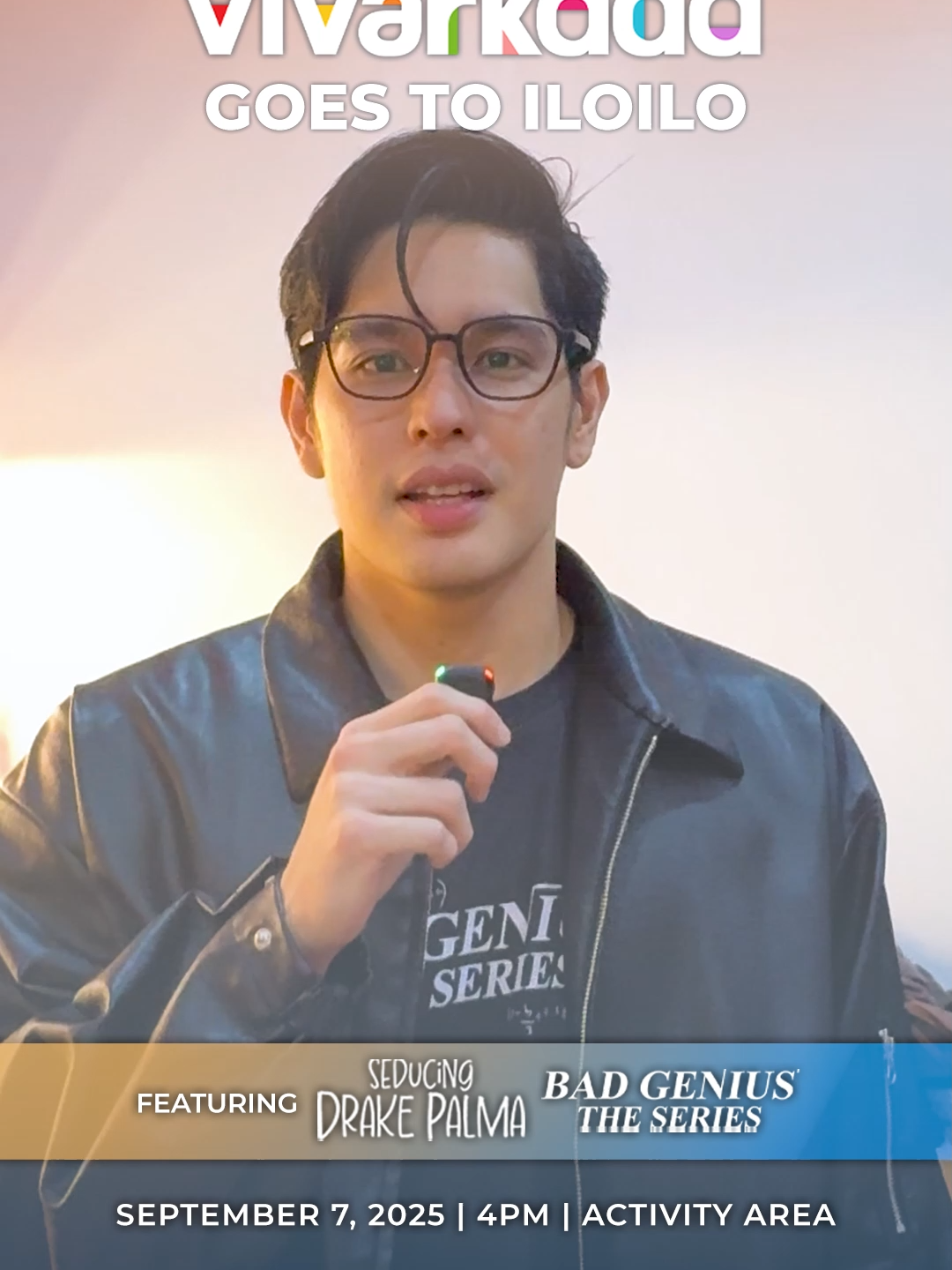 Ngiti pa lang ng isang GAB LAGMAN, mapapa-oo ka na para sa Vivarkada mall show ngayong September 7 sa Robinsons Pavia! Masaya 'to! Kita-kits, mga ka-Vivarkada! Viva One, Bida Ka Dito! #VivarkadaMallShow #VivarkadaGoestoIloilo #SeducingDrakePalma #BadGeniusTheSeries