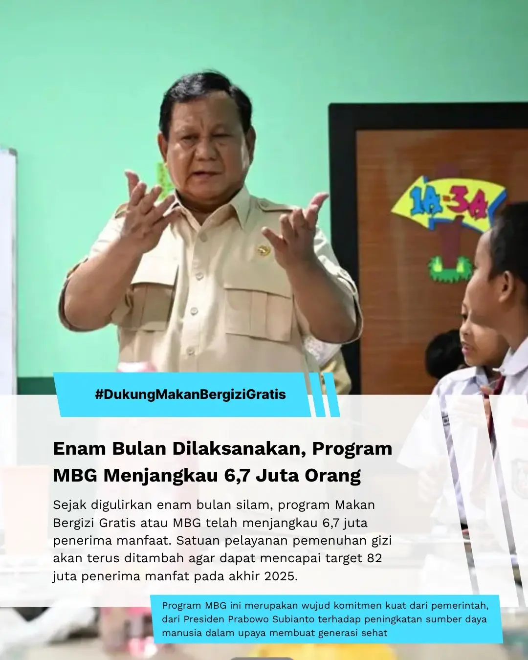 Program Makan Bergizi Gratis merupakan langkah nyata pemerintah dalam mewujudkan pemerataan gizi anak di berbagai wilayah Indonesia. #MakanBergiziGratis #GiziMerata #IndonesiaMaju