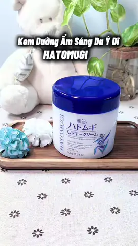 Kem dưỡng ẩm hỗ trợ sáng da #hatomugi #kemduongam #kemduong #moiturizer #skincare 