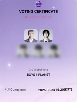 My precious baby, may a better future await you, you have worked hard. I can't imagine how I'll be able to watch the next episode of Boys II Planet without you guys there. You have done your best, I will always support you! #suren #arctic #boys2planet 