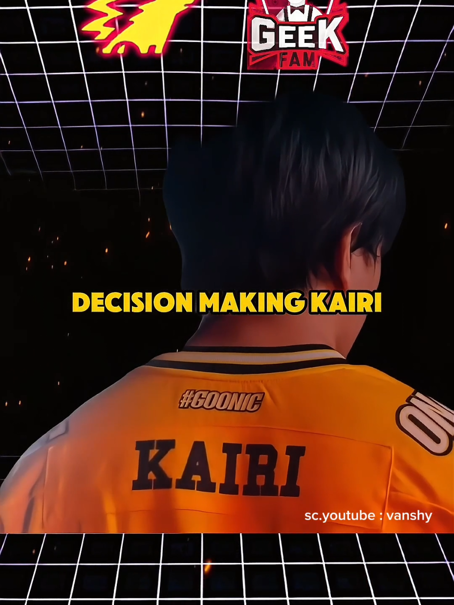Decision making kairi #onicvsgeek  #MLBBNEXT2025 #SeasonsEndGiveaway  #decisionmaking  #onickairi 