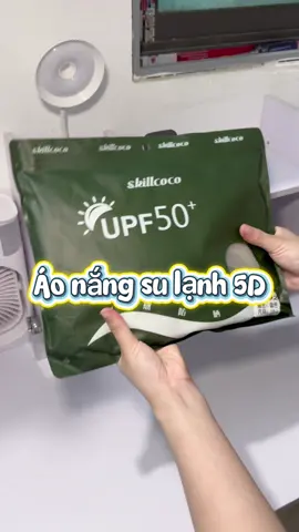 Áo chống nắng su lạnh 5D siêu mát nha 🌞 #aochongnang #aochongnangenade 