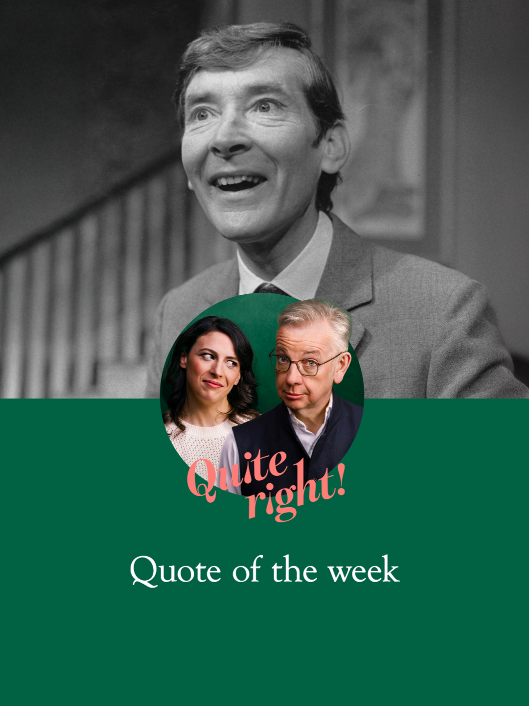 Michael Gove chooses his political quote of the week, that the government was delivering growth that people can feel in their pockets, which he suggests could have come straight out of a Carry On film.  Click through to watch the full video in which Michael and Madeline analyse the political summer of 2025, from Nigel Farage's dominance to Labour's early struggles. #Politics #Comedy #Labour