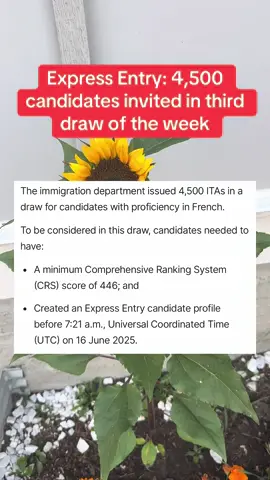 Express Entry: 4,500 candidates invited in third draw of the week #immigration #ircc #expressentry #canadavisa #pnp 