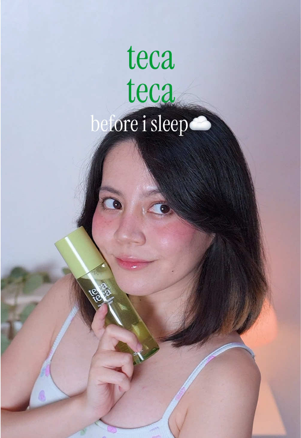 Body acne is shaking! Been using this Teca Teca mist from BB Lab before I sleep or after showers and it’s been helping me sleep! So calming, kind of cooling, and it doesn’t have any strong scent!  This body mist is perfect for sensitive skin and an addition to your body care routine! If you suffer from body acne, this is so helpful as well! Will do a longer video once I finish up the whole bottle! 🤍 #bodymist #backacne #kbeauty 