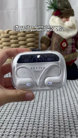 Audifonos Bluetooth Traductores Powerbank Earbuds Wireless Waterproof con Cargador Portátil y LED Display Erazer XP18 #audifonostraductores #powerbankearbuds #erazerearbuds  #audifonosbluetooth #bluetoothearbuds 