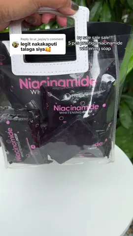 Replying to @ur_jayjay #prestigeinternational #prestigeniacinamidesoap #niacinamidewhiteningsoap #viral #fyp 