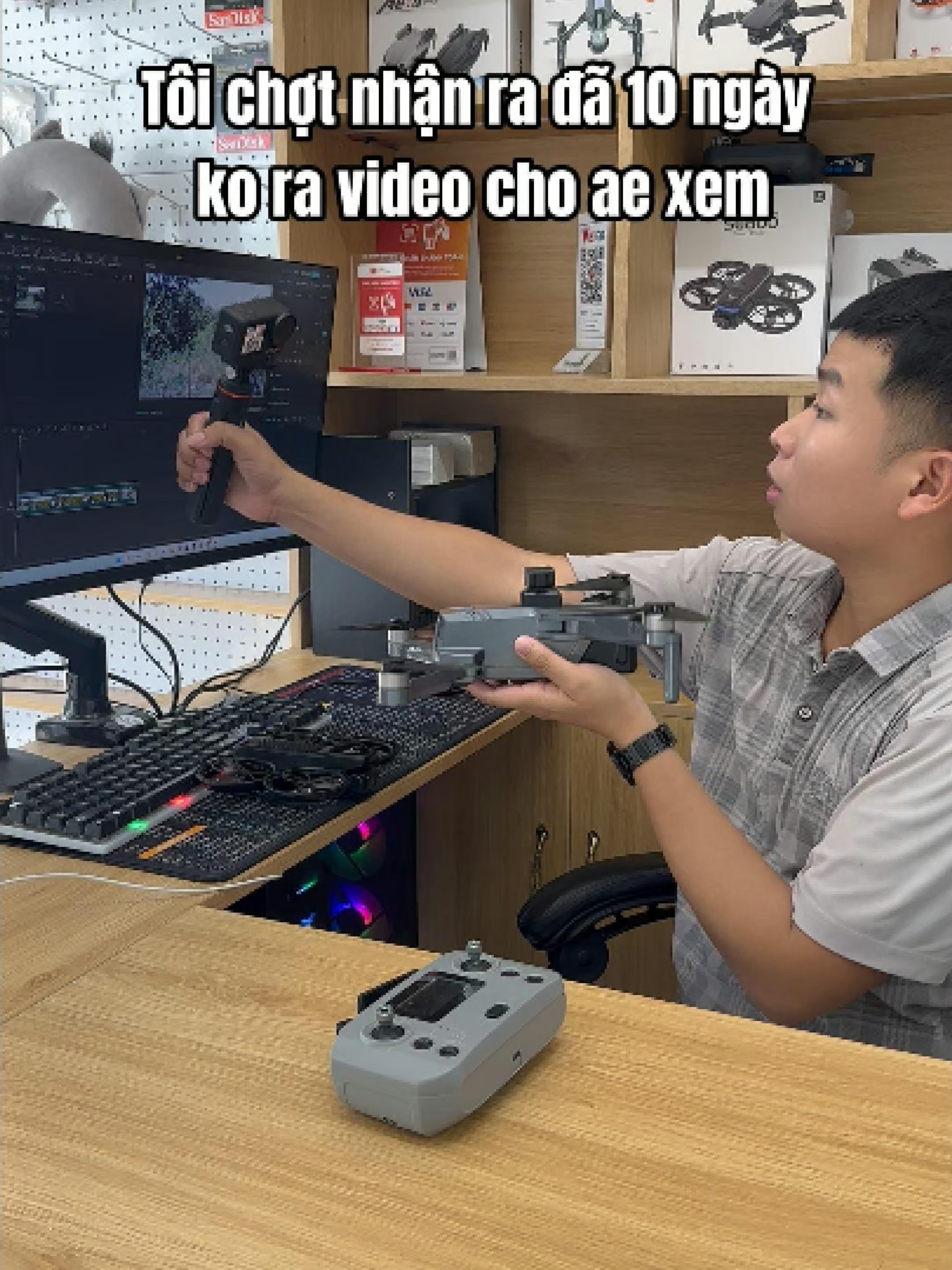 Ae bình tĩnh, sẽ có video mà :(( #dongskyy #ytbdongskyy #dongflycam