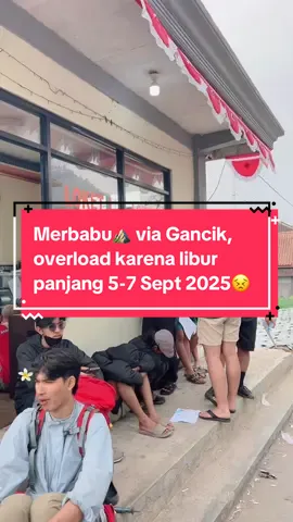 ⚠️ Info penting buat pendaki⛰️! Jalur pendakian Gunung Merbabu via Gancik saat ini tertahan & ditutup, jadi yang mau naik libur panjang 5, 6, 7 September 2025 ini wajib cari alternatif jalur lain. Stay safe & selalu cek info resmi sebelum berangkat! #Merbabu #GunungMerbabu #ViaGancik #PendakianMerbabu #InfoPendakian   