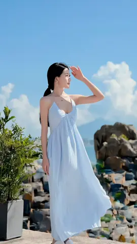 Váy hai dây xếp li ngực #thoitrangnu #vaymaxi #vayhaiday #fashionlylion #vayxepli vayxepli 