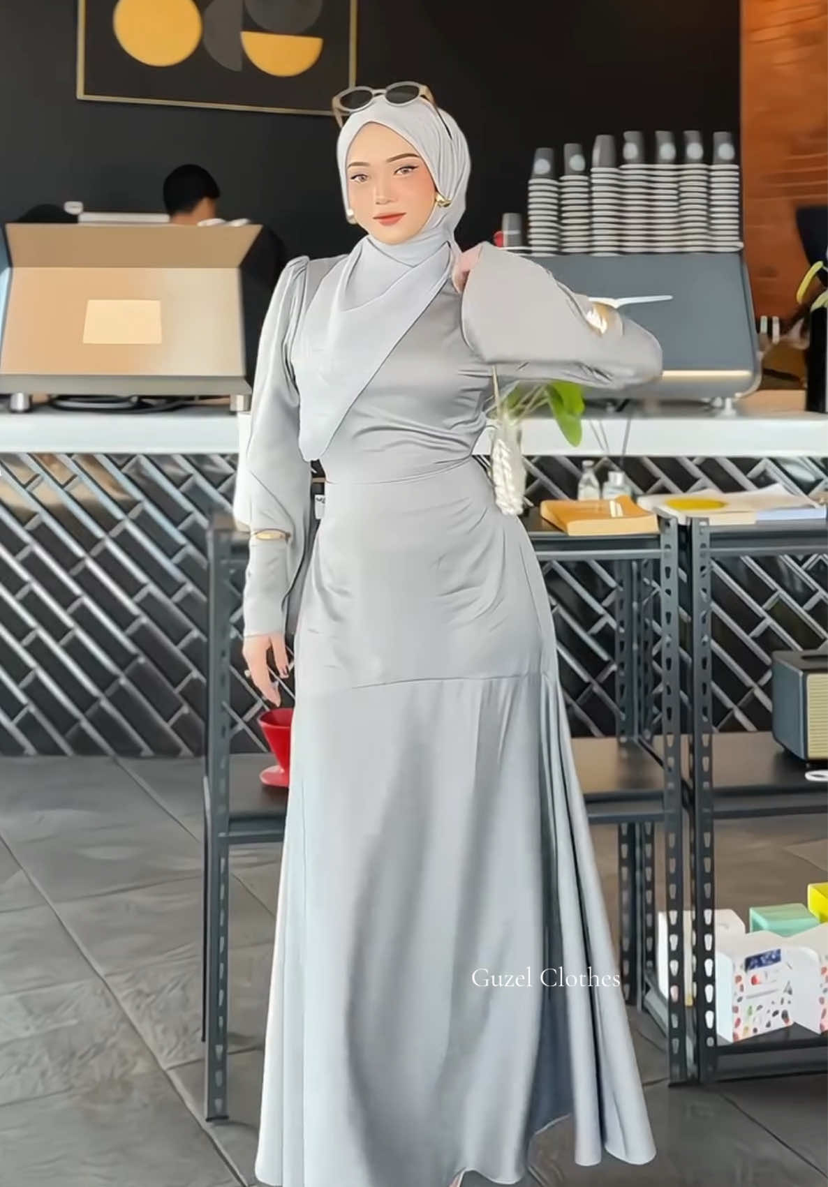 Simpel elegan dress  #dresspesta #dresskondangan #dresspantai #slimdress 