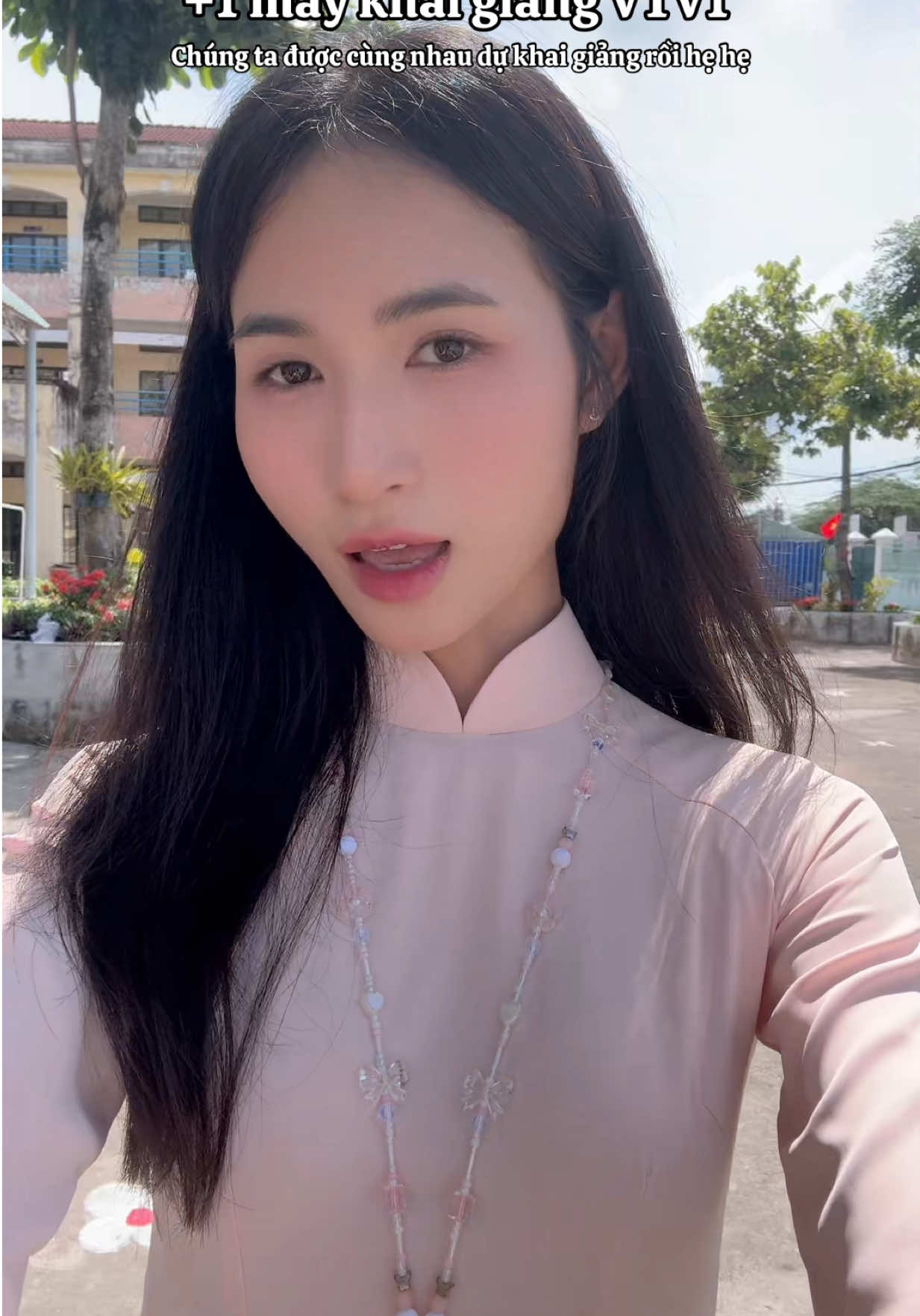 Điểm danh hôm nay ai khai giảng VTV1 nè #cogiaogenz 