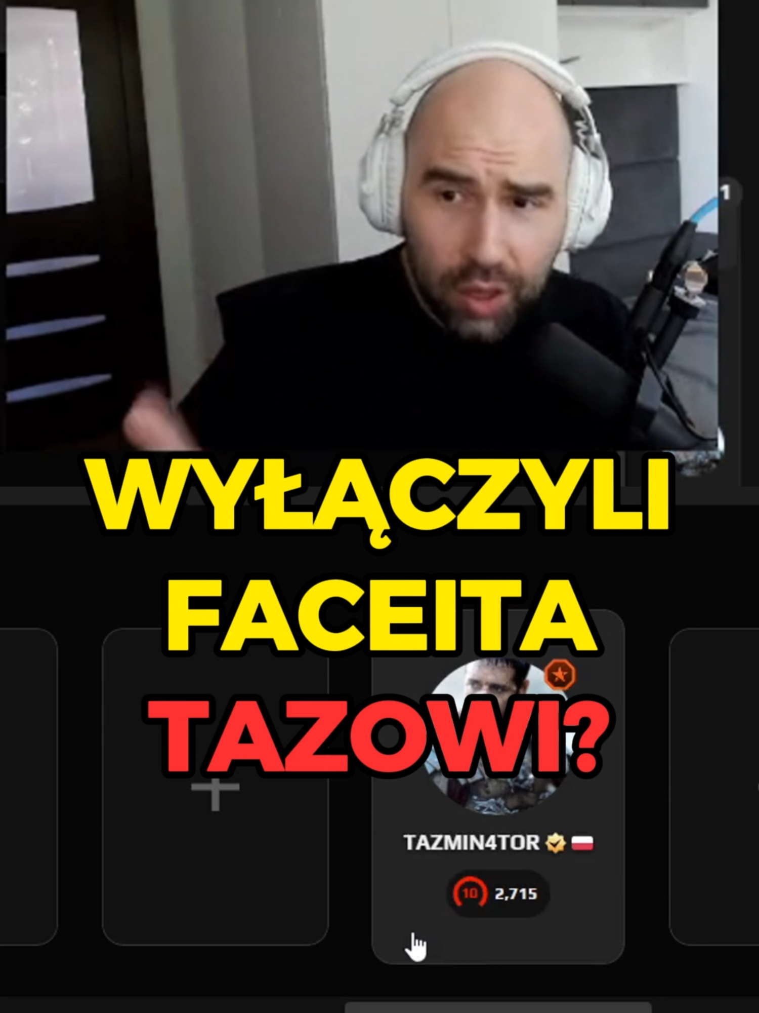 WYŁĄCZYLI TAZOWI FACEITA? #tazcs #virtuspro #pashabiceps#faceit DOBRZE, ŻE TAZOWI WYŁĄCZYLI FACEITA?  Napisz w komentarzu Zapraszam do subskrybowania i zostawienia lajka!  SPRAWDŹ CAŁY FILM! https://youtu.be/71RpDHu0oPc  FILMY ZAWSZE O 16!   Podsyłajcie swoje klipy na shotyesportowe@gmail.com   Linki do streamerów użytych w tym filmie: https://www.twitch.tv/tazg5      #szeliga #szelioficjalnie #izakcs #streamerzy #polskascena