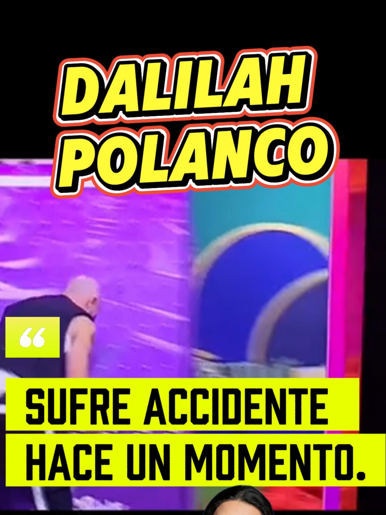 Muy altos los zapatos que estaba usando y muy pequeño el lugar donde estaba parada. #santochismelatam #santochisme