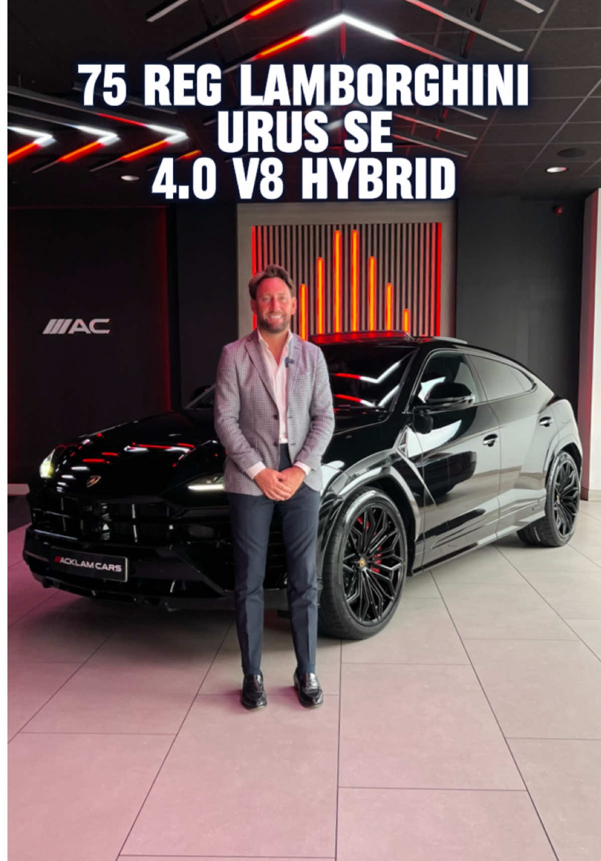 Beat the waiting list the all-new Urus SE boasting £49,519 of key premium options 🔥 2025 Lamborghini Urus 4.0 V8 SE Hybrid Live Priced at £278,990 - Buy & Reserve Online - Contact Liam on 07795623213 or Business WhatsApp us on 07724101010 📲 ✔️Nero Helene Metallic ✔️Sportivo Leather with Specia Trim ✔️Style Package in High Gloss Black ✔️23” Galanthus Alloys ✔️Vehicle Support Pack ✔️Electric Panoramic Roof ✔️Interior Dark Package ✔️Full Electric Front Seats with Ventilation and Massage ✔️Bang and Olufsen Advanced  3D Audio Sound ✔️Black Anodized Treatment on Inserts ✔️Remote Park Assist ✔️Black Matt Exhaust Tailpipes ✔️Embroidered Logo on Headrest ✔️Optional Stitching ✔️Sport Heated Steering Wheel 39 Delivery Miles Only #lamborghini #urusse #supersuv #acklamcars