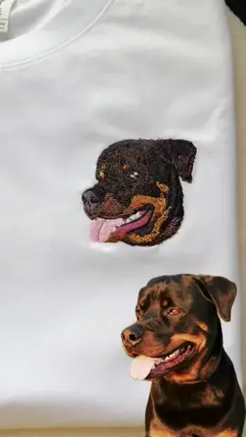 🥰A MUST HAVE for Pet Owners!  🐶Custom Pet Portrait Embroidered Hoodie🐱