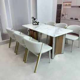 ✨ Sự lựa chọn của những ai yêu thích phong cách hiện đại, tinh tế👏🏻 #noithattrinhgia #BànĂnCaoCấp #luxury #noithatnhapkhaucaocap #flypシ 