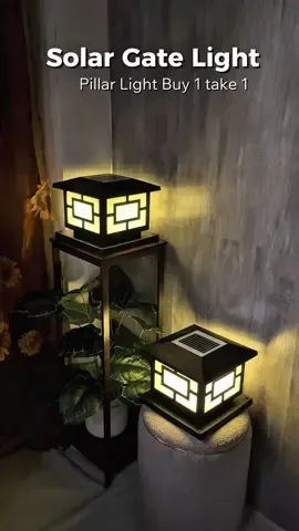 Solar Gate Light #solargatelight #gatelight #pillarlight 