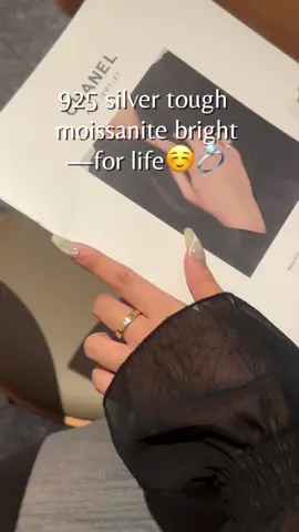 Bright ~☺️💍#jewelry #ring #s925 #moissanite #shine #fashion #fyp #beauty 