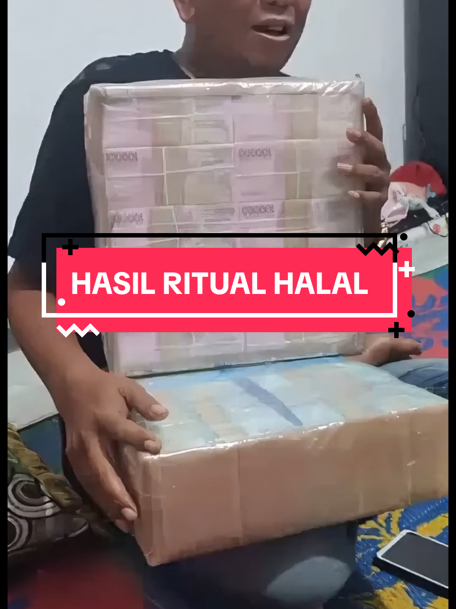 Alhamdulillah atas izin Allah SWT ritual penarikan uang gaib telah berhasil tanpa tumbal. #Ritual #danagaib #Pesugihan #Halal #Fyp 