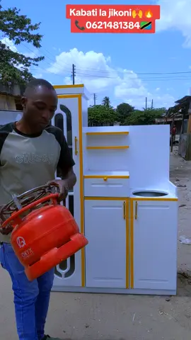 pika kisasa, ukiwa na kitchen cabinets ya mtungi wa gesi✅ TSH 270,000/= #tiktoktz🇹🇿 #kitchencabinets #fyp #viraltiktok 
