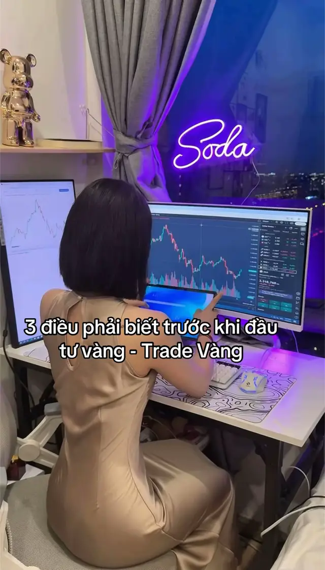 3 điều phải biết trước khi đầu tư vàng - trade vàng @sodatradelive99 #forex #Crypto #gold #xuhuong #chungkhoan 