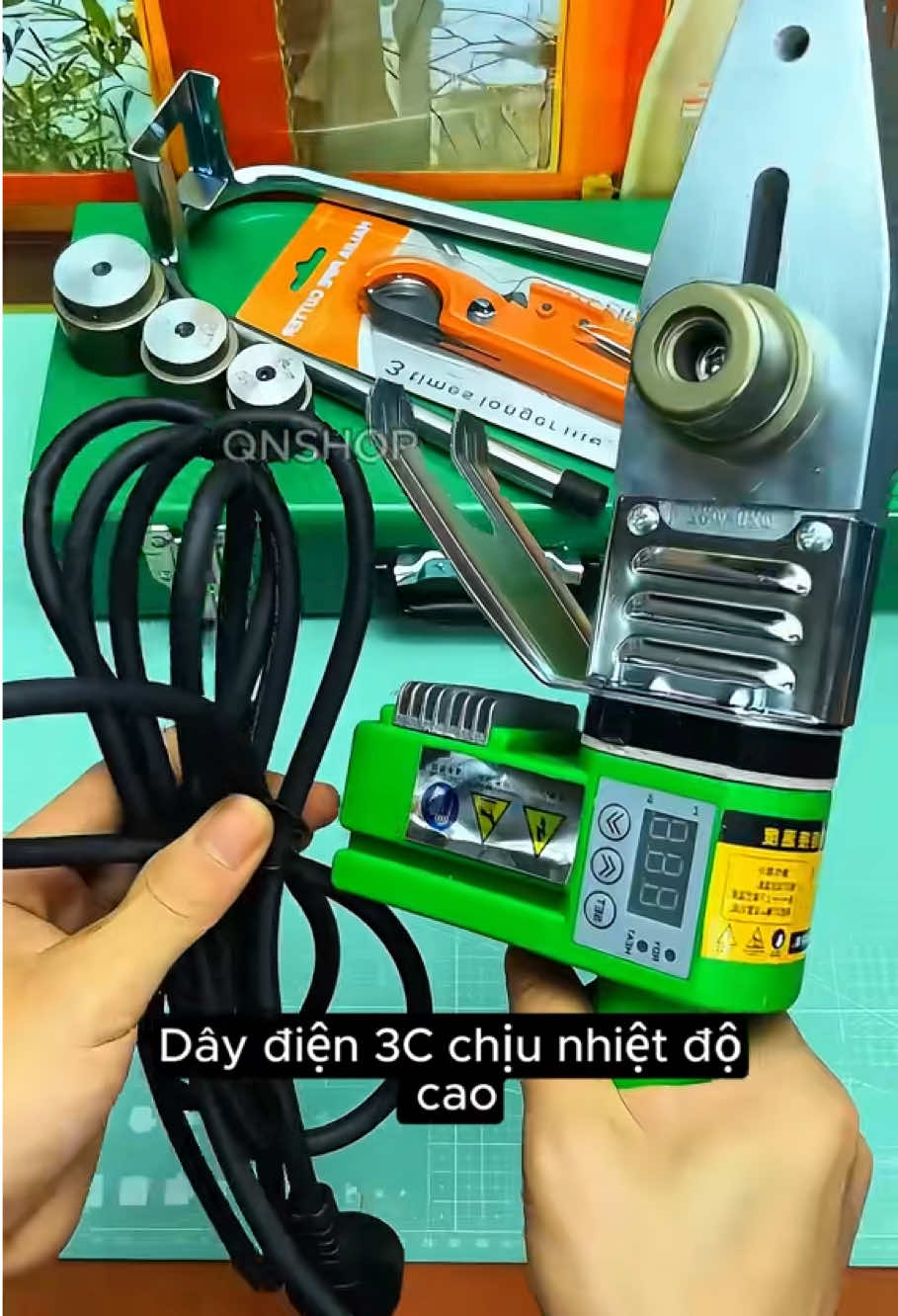 Máy hàn nhiệt ống nước PPR #mayhannhiet #mayhannhietongnuoc #mayhanongnuocppr #qnshop 