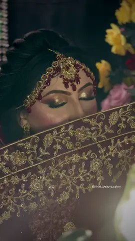 Bridal makeup💕 For booking Insta: @hiras_beauty_salon #bridalmakeup #fyp #trending #arabic #eyemakeup 