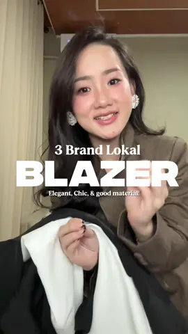 Disitu ada blazer, disitu ada ☝🏻 karena aku polisi blazer, picky banget buat beli🥲 sebenarnya ada banyak sih cuma yang BAGOESSS BGT iitu inihhh!  #blazer #localbrand #brandlokal #blazerwanita #womanblazer 