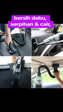 Motor 120W — Memberikan sedutan kuat sesuai untuk membersih pelbagai permukaan termasuk kereta, rumah dan pejabat . #VacuumKereta #VacuumPortable #CordlessVacuum #HandheldVacuum #fypage 