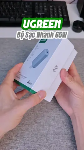 Bộ sạc nhanh 65W UGREEN #bosacnhanh #cusacnhanh #sacnhanh #ugreen 