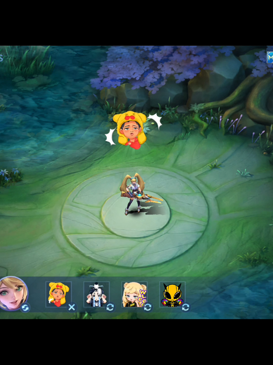 Parang nothing happen trippings emote #ReadyforTrippings #MLBB #ReadyforNEXT #MLBBNEXT2025 