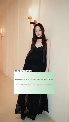#FreenSarocha in #ONONMM DRESS. Vạn vật phải khen đẹp 💗🫶 #LocalBrand #fashion #vietnambrand 