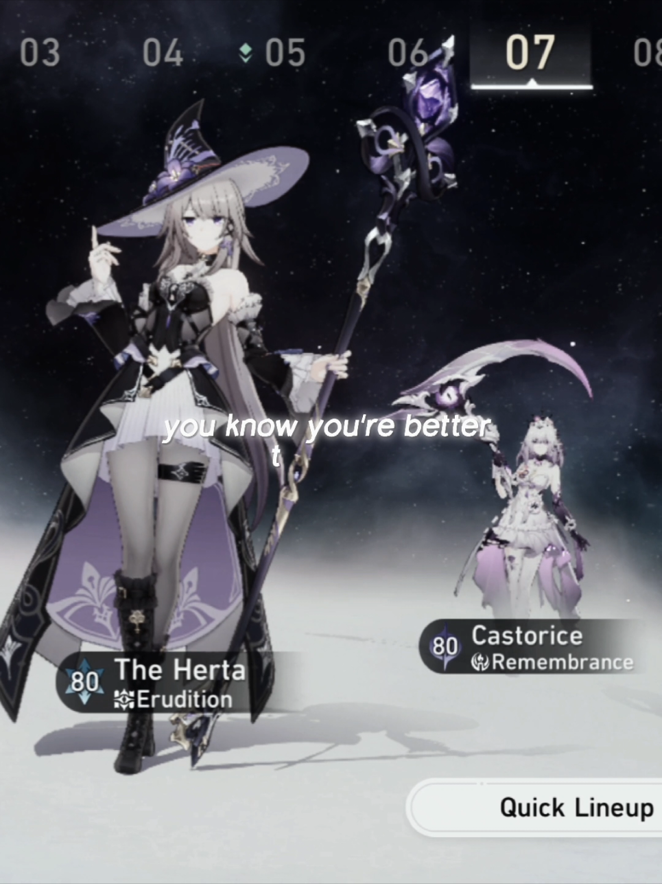 Castoherta were my roman empire DPS #AMPHOREUS #HonkaiStarRail #THEHERTA #CASTORICE #HSREDIT 