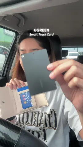 ugreen smart track card 🔛🔝 #ugreen #smarttrackcard #ugreensmarttracker #travelessentials #smarttracker 