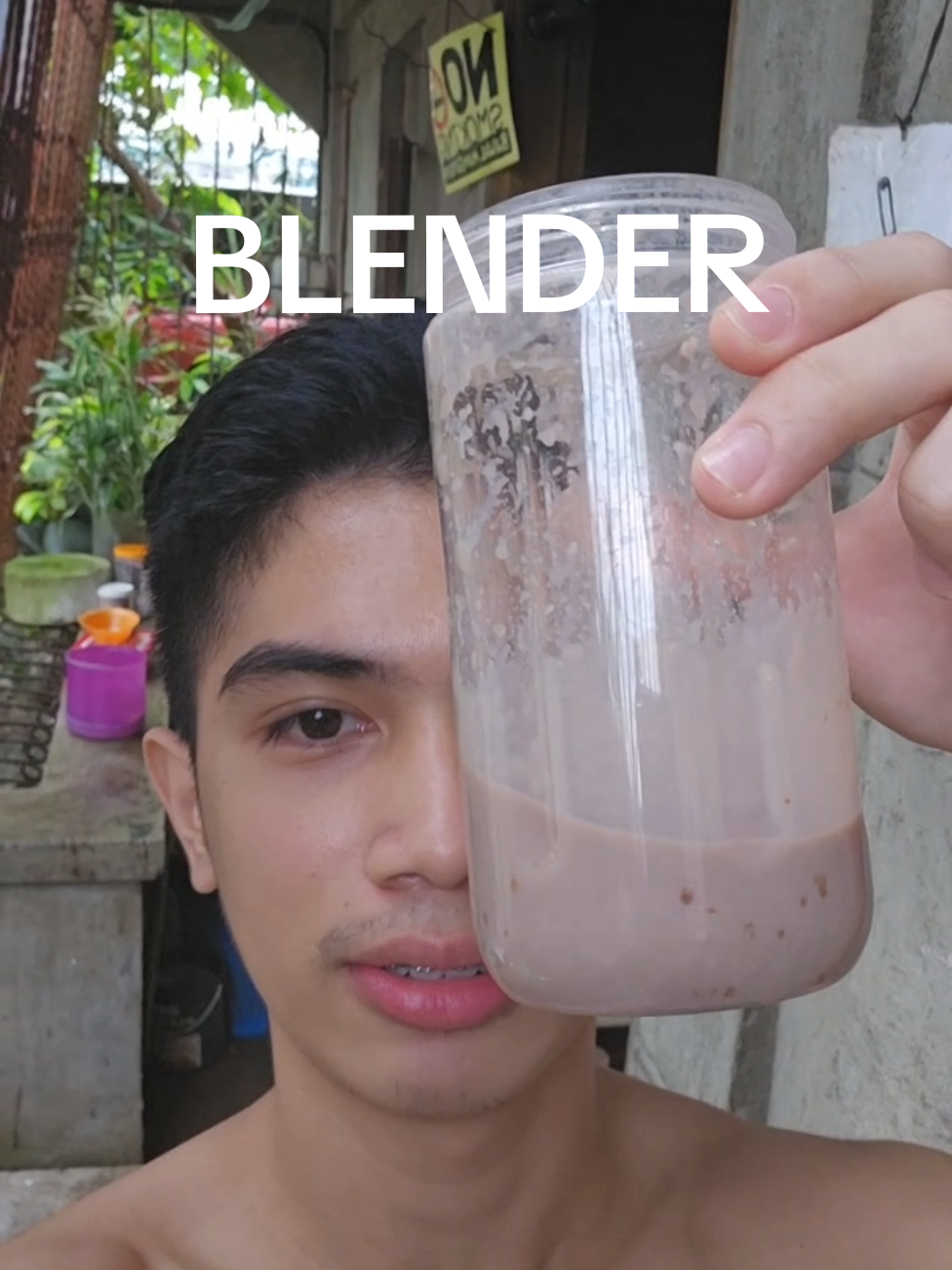 Let's make protein shake. #proteinshake #shaker  #blender #portableblender  #gains 