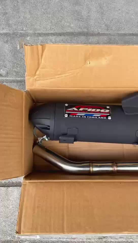 APIDO exhaust pipe FOR MIO125/Soul i125 V4 engine silencer #Motorcycle 