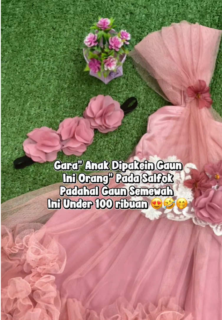 Tunggu Apa Lagi Semewah Ini Loh bund😍🔥#gaunanak #sound #bajuanakmurah #fypage #masukberanda 