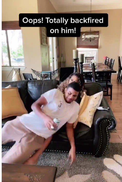 Sat on my mom's lap for an apparent new challenge. Didn't go as planned. #fyp #foryoupage #challenge #mom #funny 