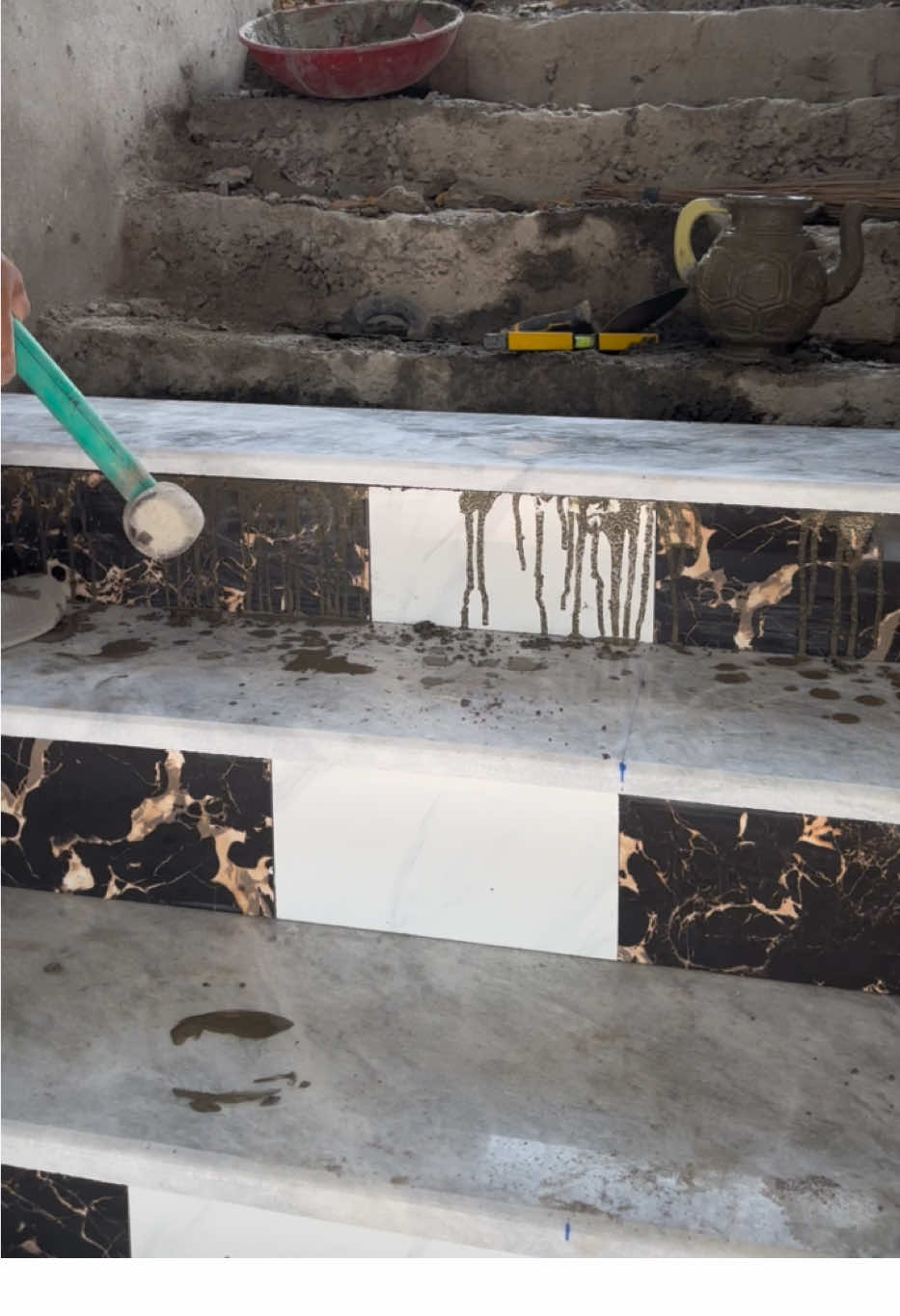 Stair Step Installation#viralvideos #paryoupage #typ 