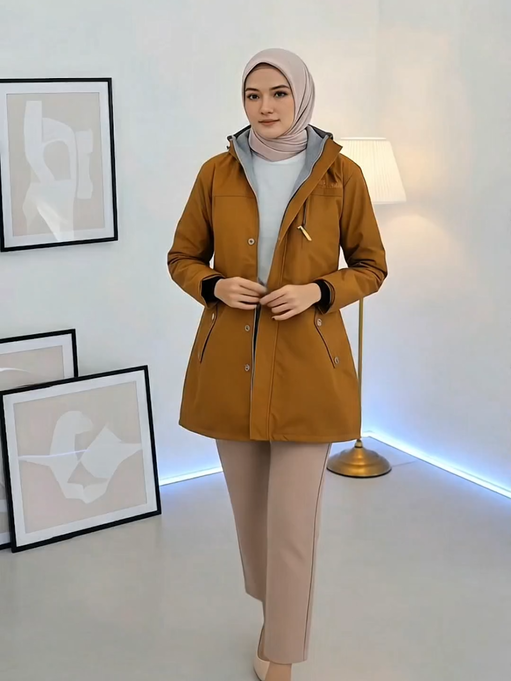 Rekomendasi Jaket Wanita Parasut Bolak Balik Waterproof Anti Angin Nyaman Kekinian Outdoor Cewek Parka Dewasa Panjang Casual Sabrina Pakaian Olahraga & Outdoor Luaran & Hoodie Olahraga Atasan Fleece #jaketwanita #jaketparasut #jaketolahraga #jaketcasual #elzanteriapparel 