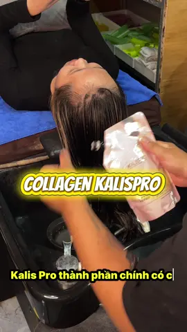 Collagen kalispro phục hồi hư tổn cho mọi chất tóc 👇