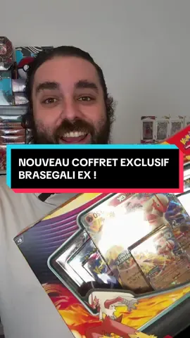 NOUVEAU COFFRET EXCLUSIF BRASEGALI EX ! (100% introuvable omg exclu mondiale le goat toussa toussa 🤣🤣) #pokemontcg #pokemonfrance #collectionpokemon #cartespokemon #achatspokemon 