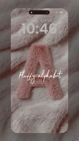 保存用あとでアップします🙌 #SetembroDump  #fluffy #alphabet #wallpaper #アルファベット 