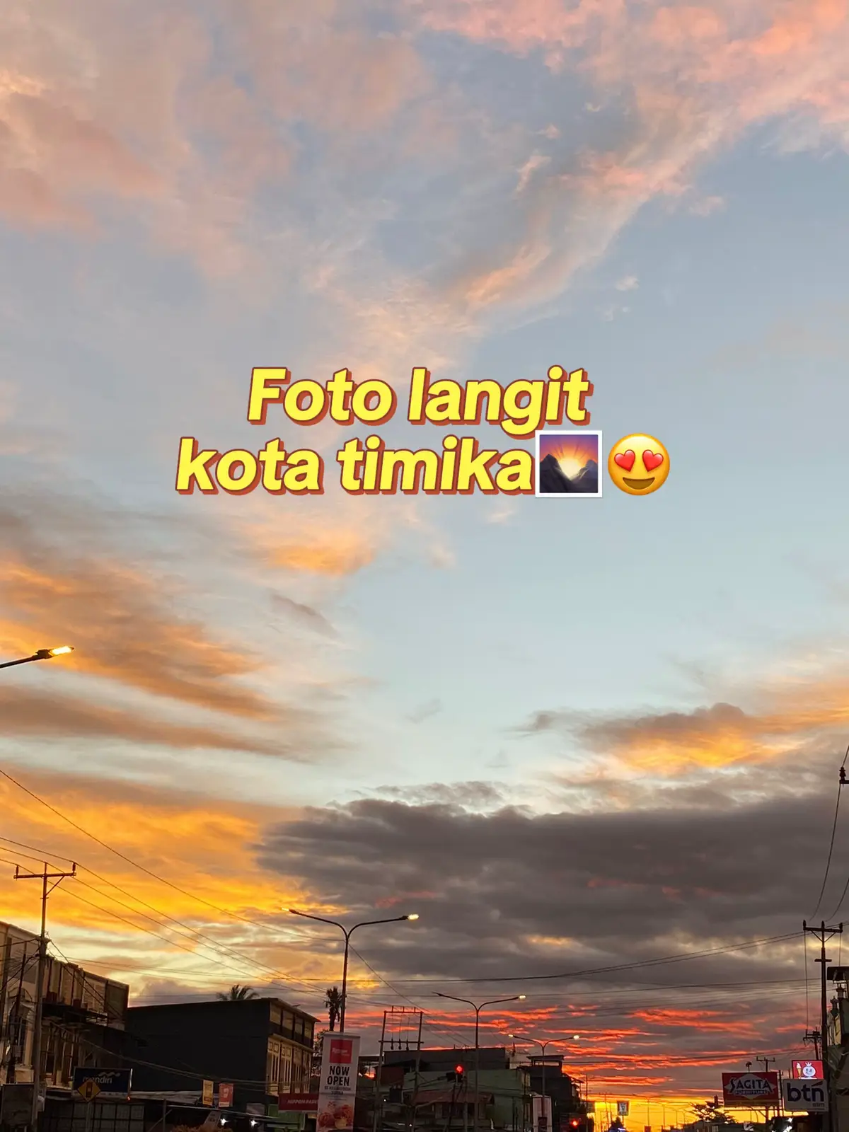 #timikapapua 🌄🥀🥰