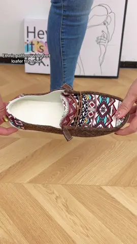 Ethnic pattern slipon loafer flat shoe#viralshoes #trendyshoes #womenshoes #loafershoes #sliponshoes #flatshoes #flats #fallshoes #comfyshoes #walkingshoes #tiktokmademebuyit #spotlightfinds #labordaysale 