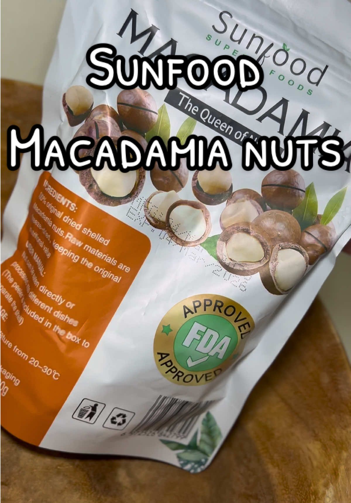 #macadamianuts #sunfoodsuperfoods #fyp #trending 
