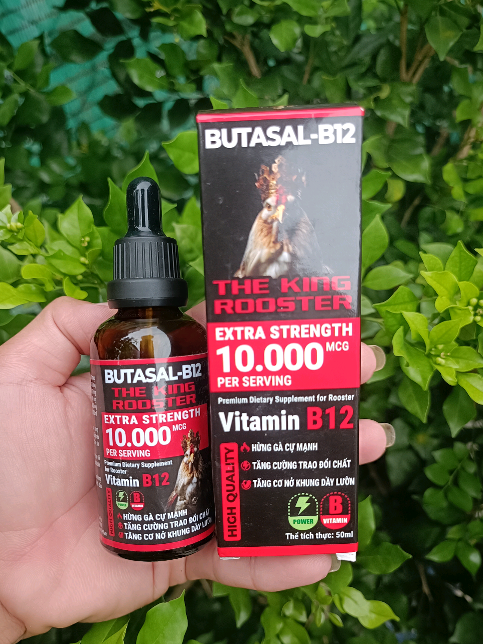 The King Rooster B12 10.000 - Hừng gà Cự mạnh, Nở Khung Nở Cơ, Tải Cựa Lì Đòn  #thuocgasumi #xuhuong #thuocga #ưuđãi #giare 