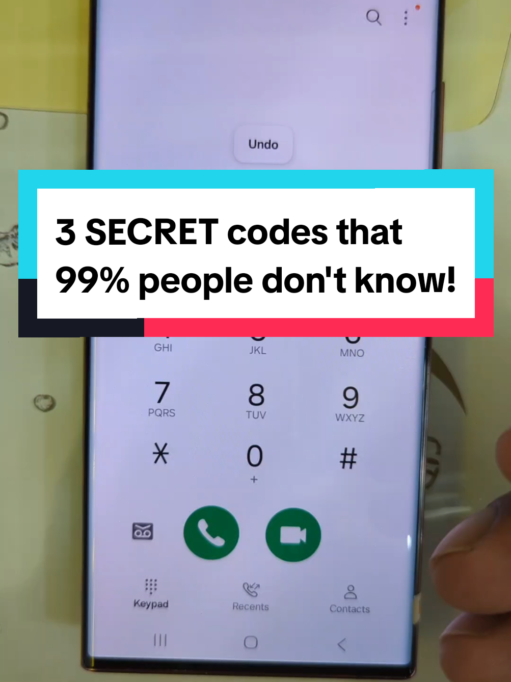 3 SECRET codes that 99% people don't know! #android #secret #codes #privacy #samsung 